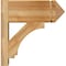 Ekena Millwork Imperial Rough Sawn Arts and Crafts Outlooker, Western Red Cedar, 8"W x 18"D x 18"H OUT08X18X18IMP03RWR - alternate 4